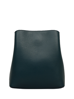 Radley Dukes Place Compartment Leather Crossbody Bag, Green - view 2, Teal