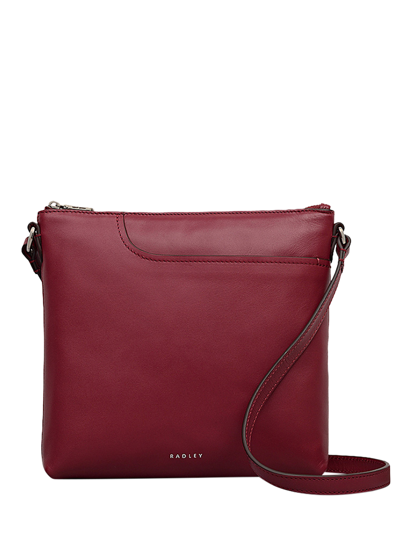 Product image 1 of 5, which shows Radley Pockets Small Crossbody Bag, Carmine
