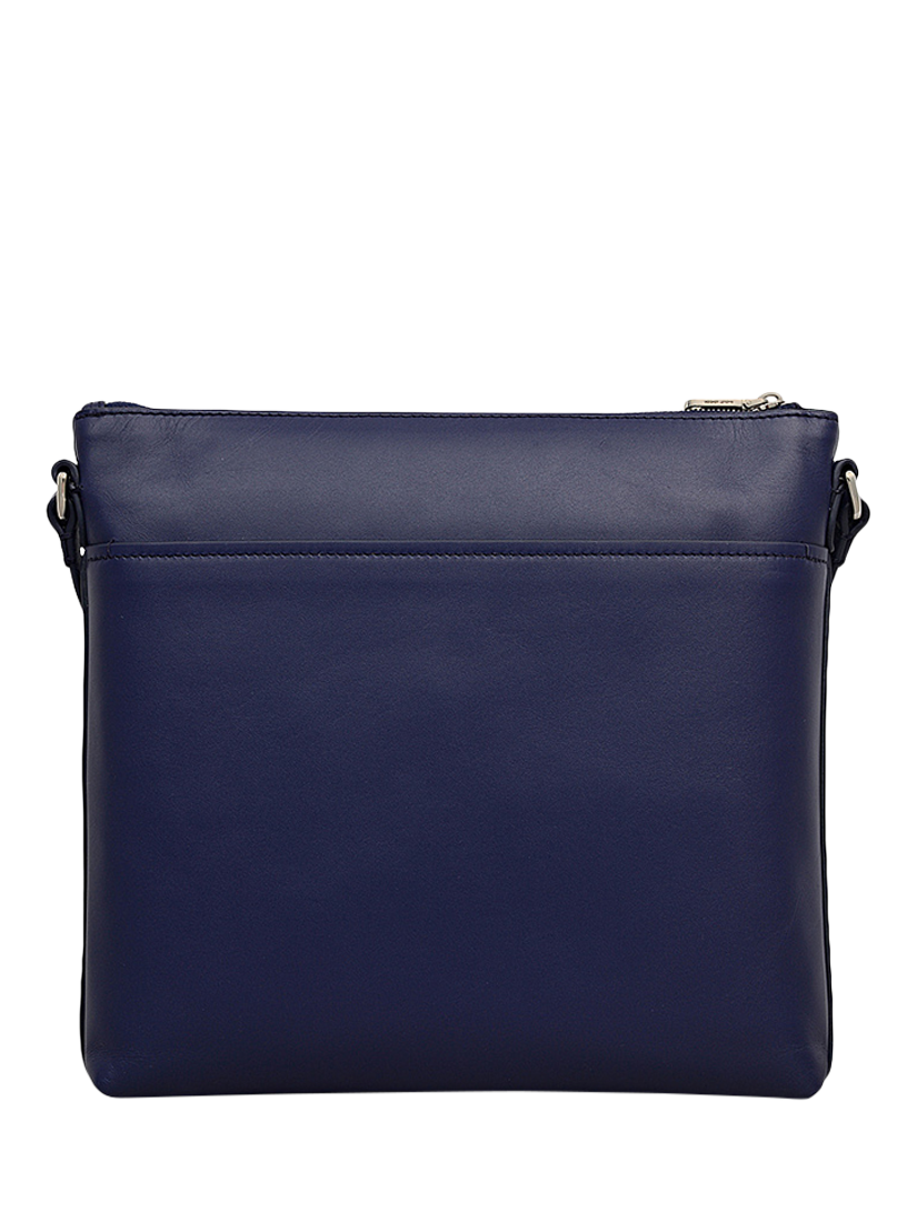 Product image 2 of 5, which shows Radley Pockets Leather Large Crossbody Bag, Blue