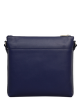 Radley Pockets Large Zip-Top Leather Crossbody Bag, Black, Evenfall