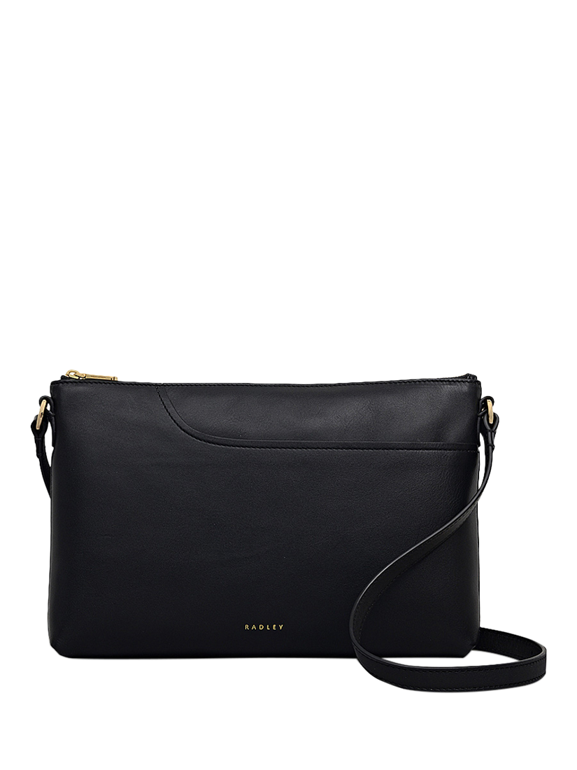 Product image 1 of 4, which shows Radley Pockets Medium Crossbody Bag, Black