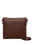 Radley Pockets Textured Small Zip-Top Crossbody Bag, Brown
