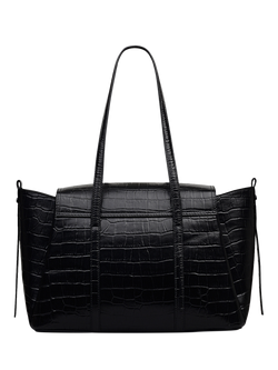 Radley The Chancery Faux Croc Medium Shoulder Bag - view 2, Black