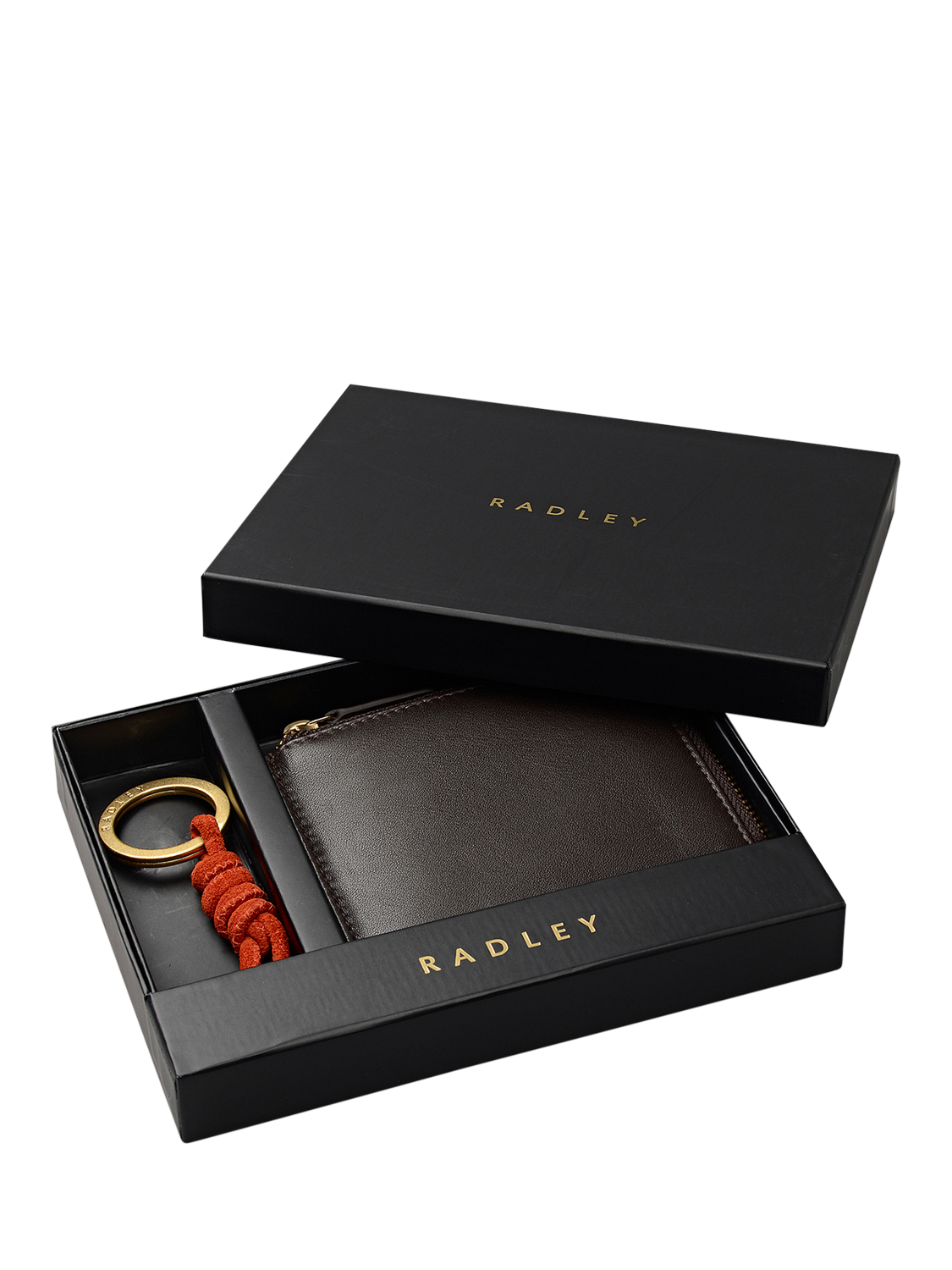 Product image 3 of 5, which shows Radley Chilworth Street Medium Boxed Purse and Keyring, Flame
