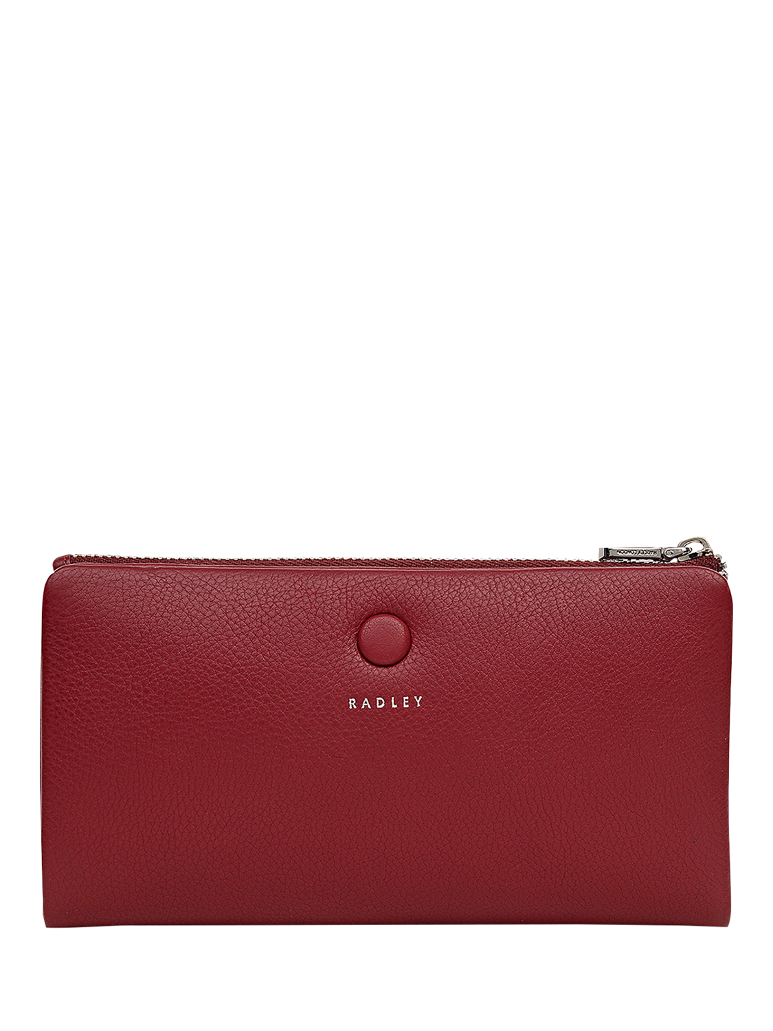 Product image 1 of 4, which shows Radley Mallow Street Leather Bifold Purse, Red