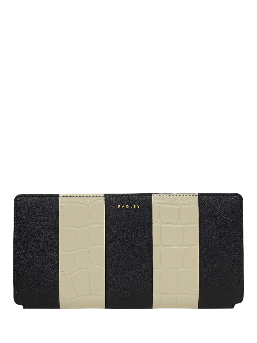 Product image 1 of 3, which shows Radley Coin Street Leather Purse, Black