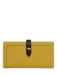 Radley Willis Street Leather Colour Block Purse, Ochre