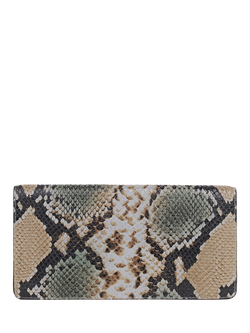 Radley Coin Street Faux Snake Large Bifold Purse, Green/Multi, Green/Multi
