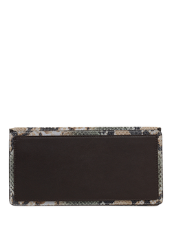 Radley Coin Street Faux Snake Large Bifold Purse, Green/Multi - view 2, Green/Multi