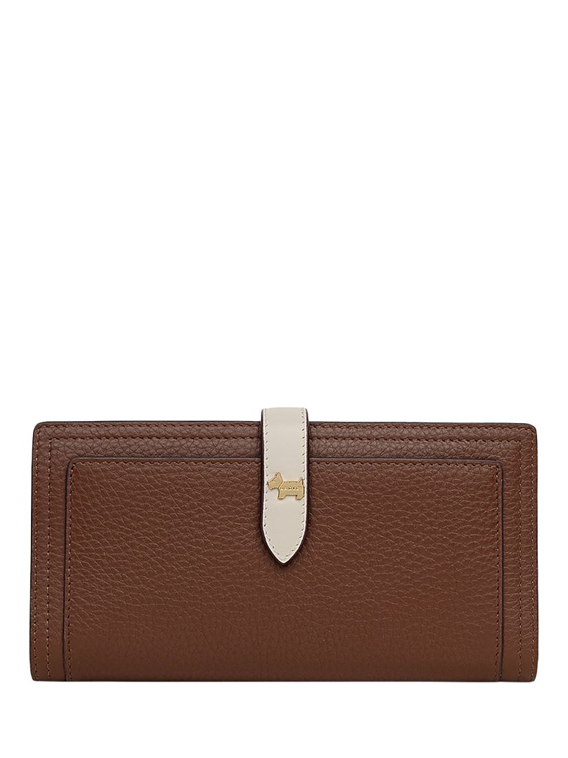 Product image 1 of 4, which shows Radley Willis Street Leather Large Bifold Purse, Chocolate
