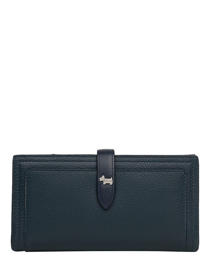 Product image 1 of 4, which shows Radley Willis Street Leather Large Bifold Purse, Teal