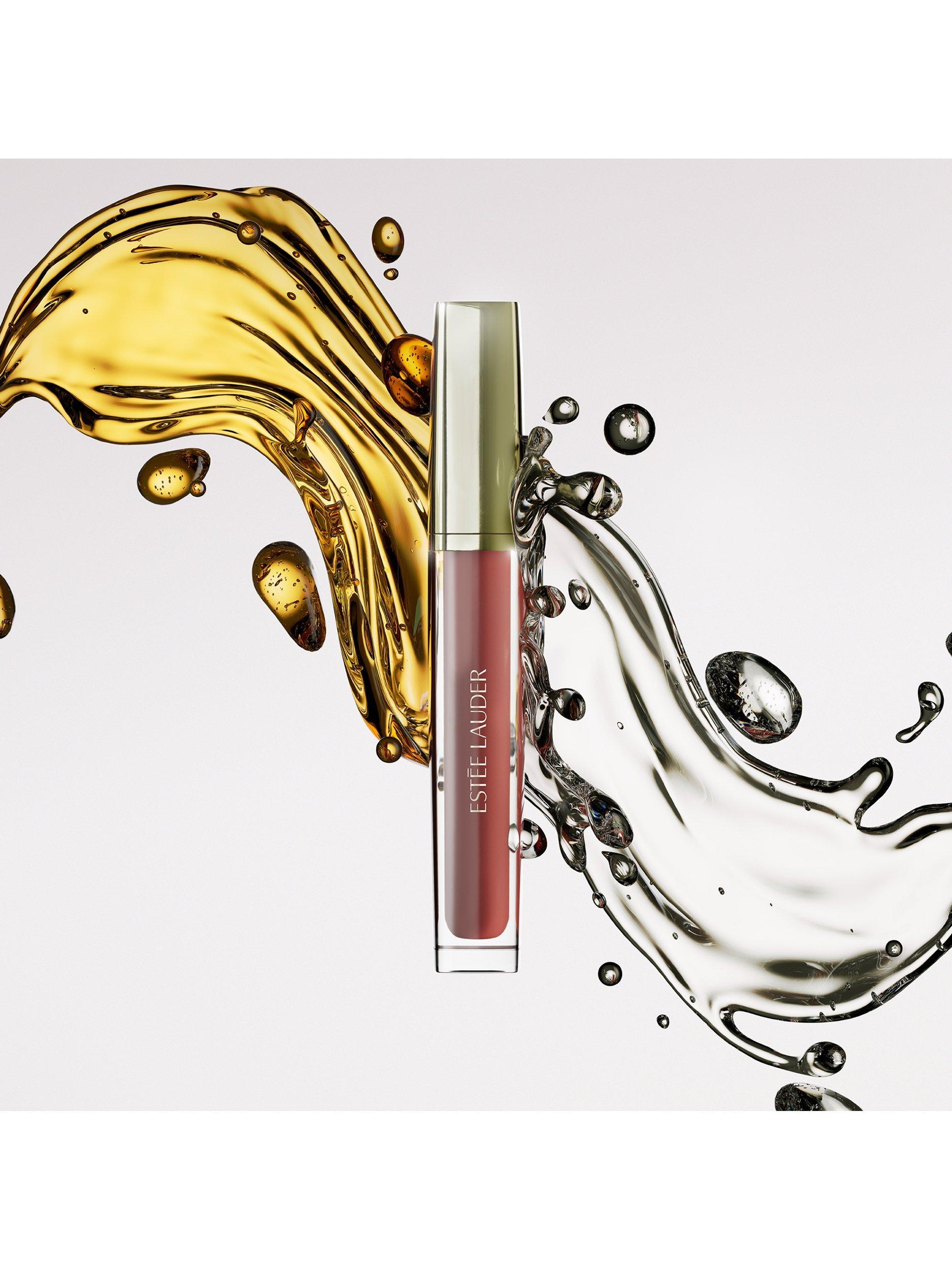 Product image 3 of 4, which shows Estée Lauder Glossy Pout Tinted Lip Oil, Maple Syrup
