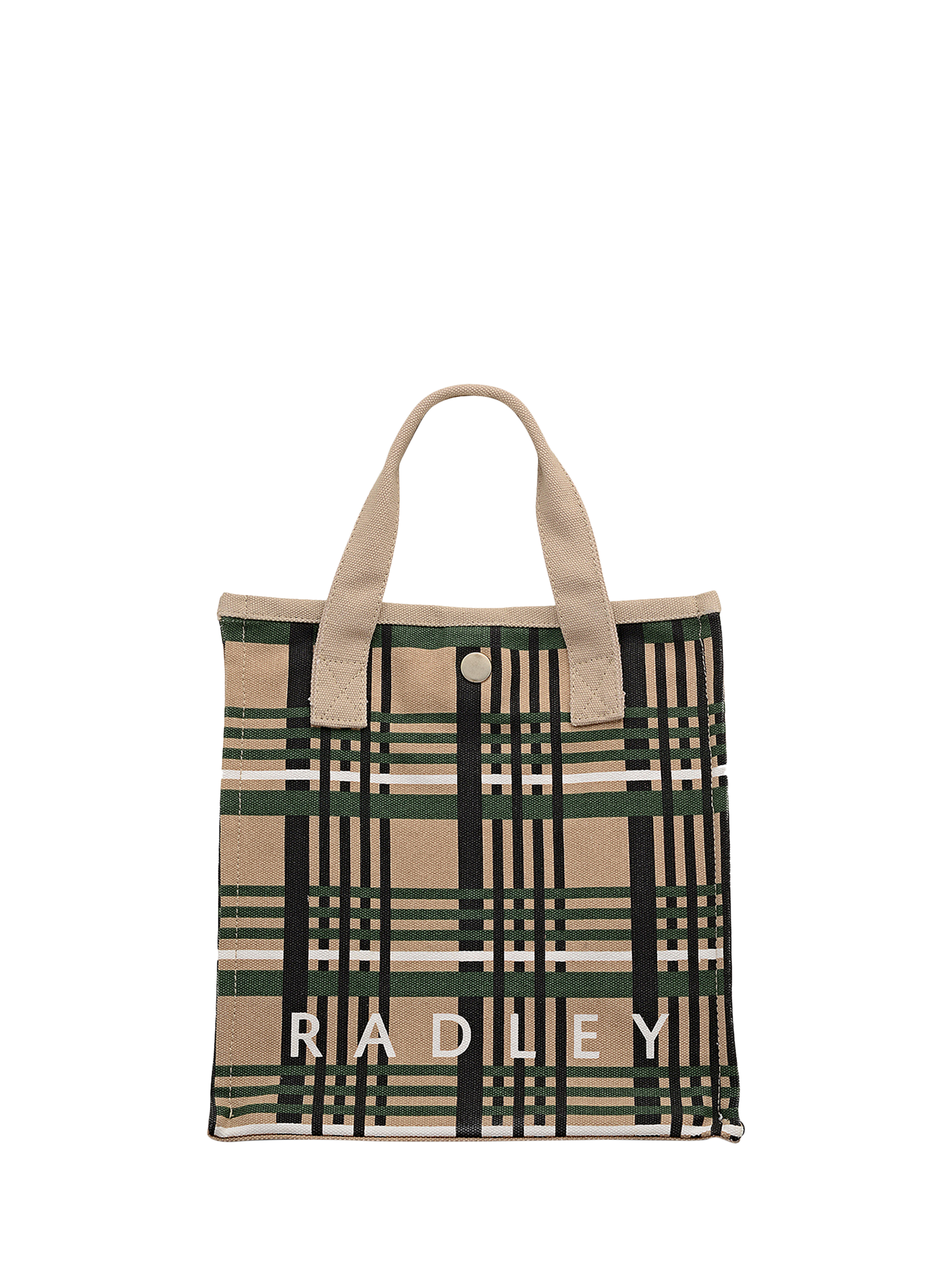 Radley Cotton Canvas Boxy Grab Bag, Porcini