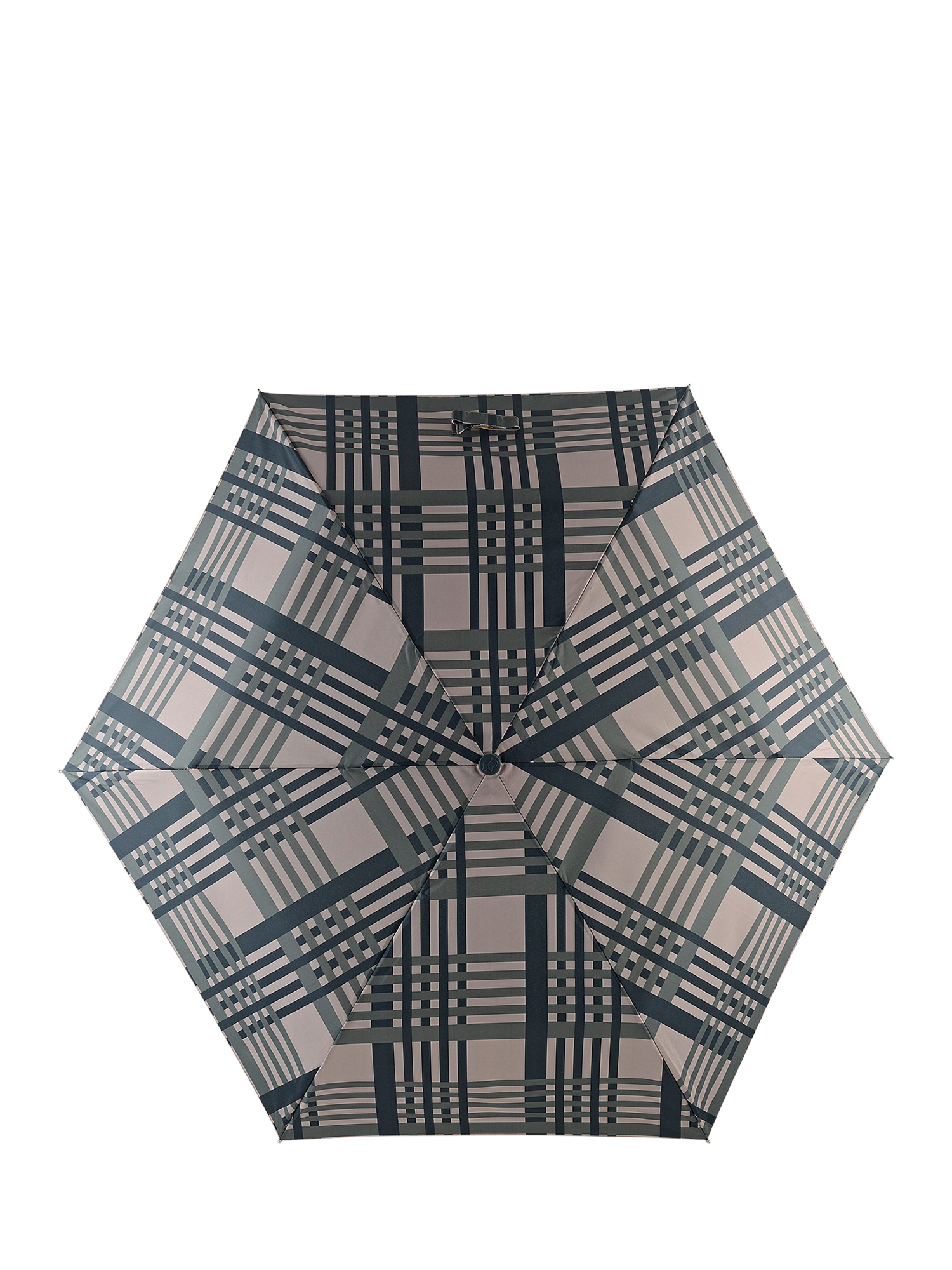 Product image 2 of 3, which shows Radley Checked Umbrella, Porcini