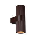 Nordlux Kyklop Ripple Wall Light, Dark Brown