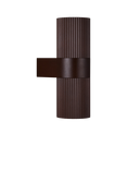 Nordlux Kyklop Ripple Wall Light, Dark Brown