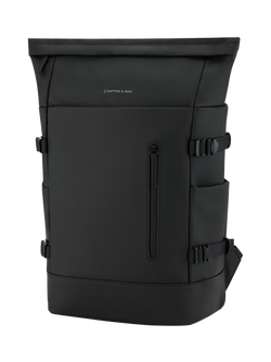 Kapten & Son Helsinki Pro Water Resistant Backpack - view 2, Black