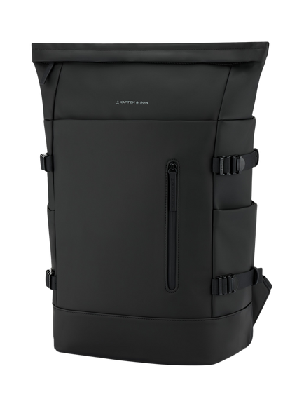 Kapten & Son Helsinki Pro Water Resistant Backpack - view 2, Black