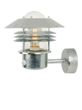Nordlux Vejers Motion Sensor Outdoor Wall Light, Silver