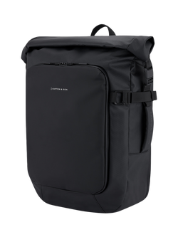 Kapten & Son Lisbon Water Resistant Backpack, Black