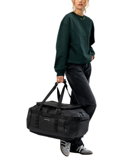 Kapten & Son Lisbon Duffle Backpack, 50L, Black