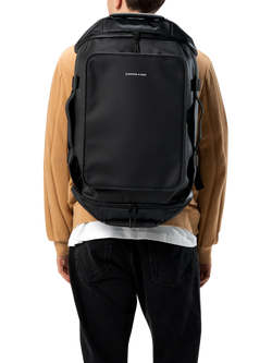 Kapten & Son Lisbon Duffle Backpack, 50L - view 2, Black