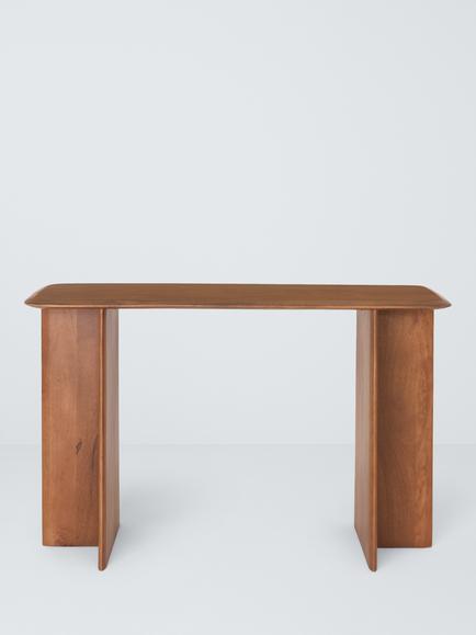 John Lewis Akola Console Table, Natural - view 2, Natural