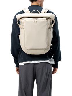 Kapten & Son Lisbon Water Resistant Backpack - view 2, Sandstone