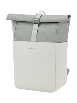 Kapten & Son Lund Basic Water Repellent Backpack, Green + Light Beige - view 2, Green + Light Beige