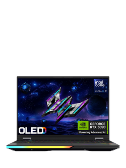 Acer Predator Helios 16 AI Gaming Laptop, Intel Core Ultra 9 Processor, 64GB RAM, 2TB SSD, RTX 5090, 16” WQXGA OLED, Black, Black