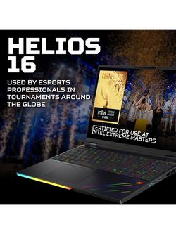 Acer Predator Helios 16 AI Gaming Laptop, Intel Core Ultra 9 Processor, 64GB RAM, 2TB SSD, RTX 5090, 16” WQXGA OLED, Black - view 2, Black