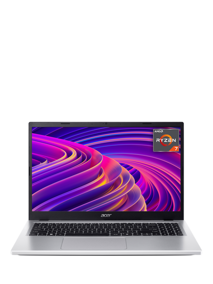 Acer Aspire Lite 15 Laptop, AMD Ryzen 7 Processor, 16GB RAM, 512GB SSD, 15.6” Full HD, Silver, Silver