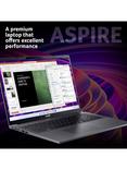 Acer Aspire 16 Laptop, Intel Core Ultra 5 Processor, 16GB RAM, 512GB SSD, 16” WUXGA, Iron