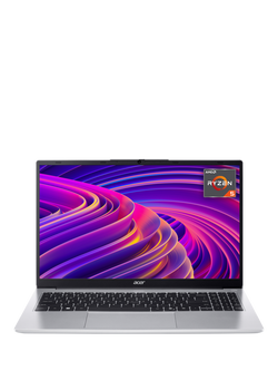 Acer Aspire Lite 15 Laptop, AMD Ryzen 5 Processor, 16GB RAM, 512GB SSD, 15.6” Full HD, Silver, Silver