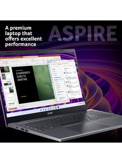 Acer Aspire 15 Laptop, Intel Core i5 Processor, 16GB RAM, 512GB SSD, 15.6” Full HD, Iron - view 2, Iron