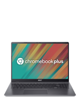 Acer Chromebook Plus 516 Laptop, Intel Core i3 Processor, 8GB RAM, 128GB SSD, 16” WUXGA, Iron