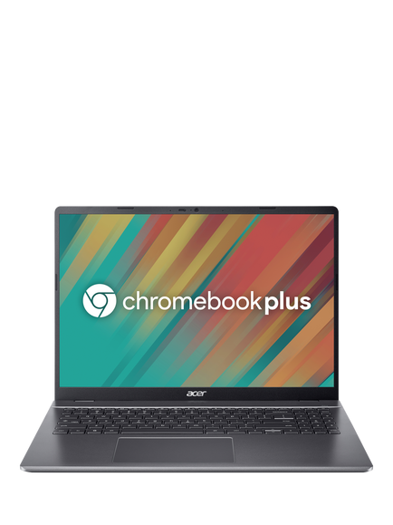Acer Chromebook Plus 516 Laptop, Intel Core i3 Processor, 8GB RAM, 128GB SSD, 16” WUXGA, Iron, Iron