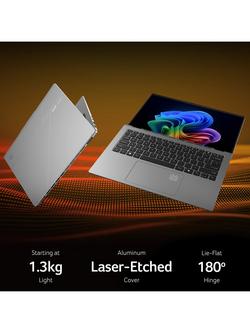Acer Swift Go 14 AI Copilot+ Laptop, AMD Ryzen AI 7 Processor, 16GB RAM, 1TB SSD, 14” WUXGA OLED, Iron - view 2, Iron