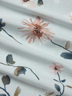 John Lewis Isabelle Furnishing Fabric - view 2, Ice Blue