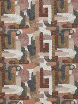 John Lewis Jazz Embroidery Furnishing Fabric, Multi, Multi