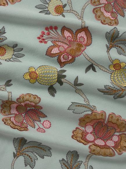 John Lewis Serafina Floral Furnishing Fabric, Multi - view 2, Multi