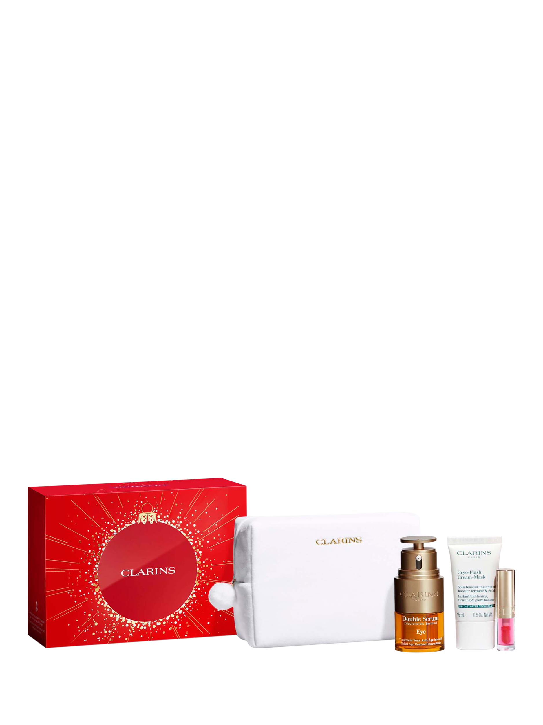 Clarins Double Serum Eye Collection Skincare Gift Set