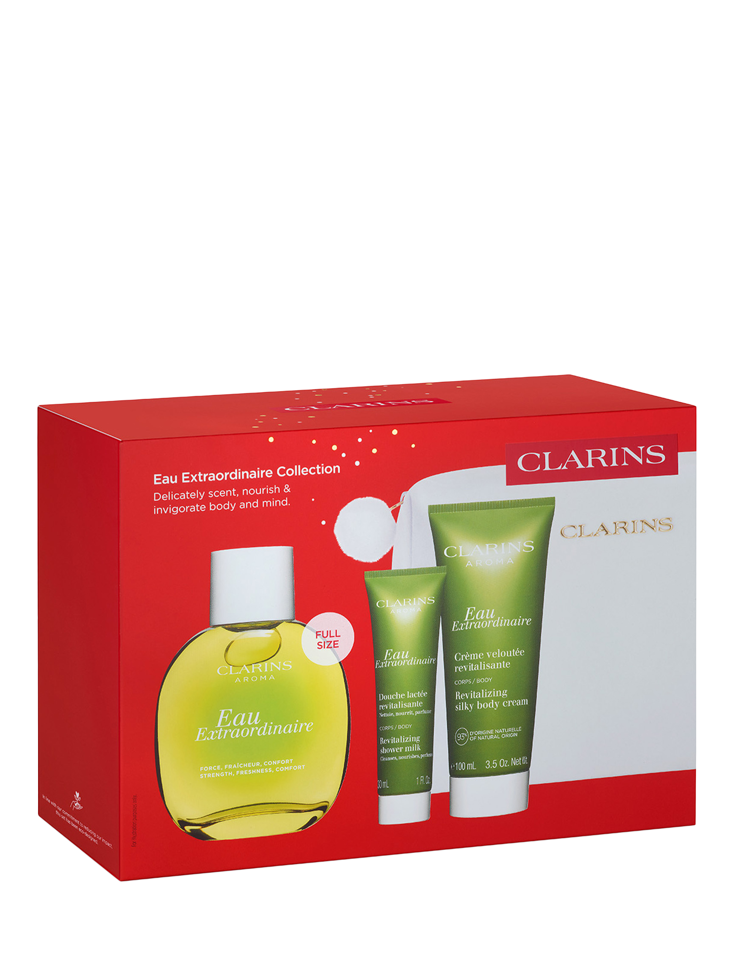Product image 4 of 5, which shows Clarins Eau Extraordinaire Collection Fragrance Gift Set