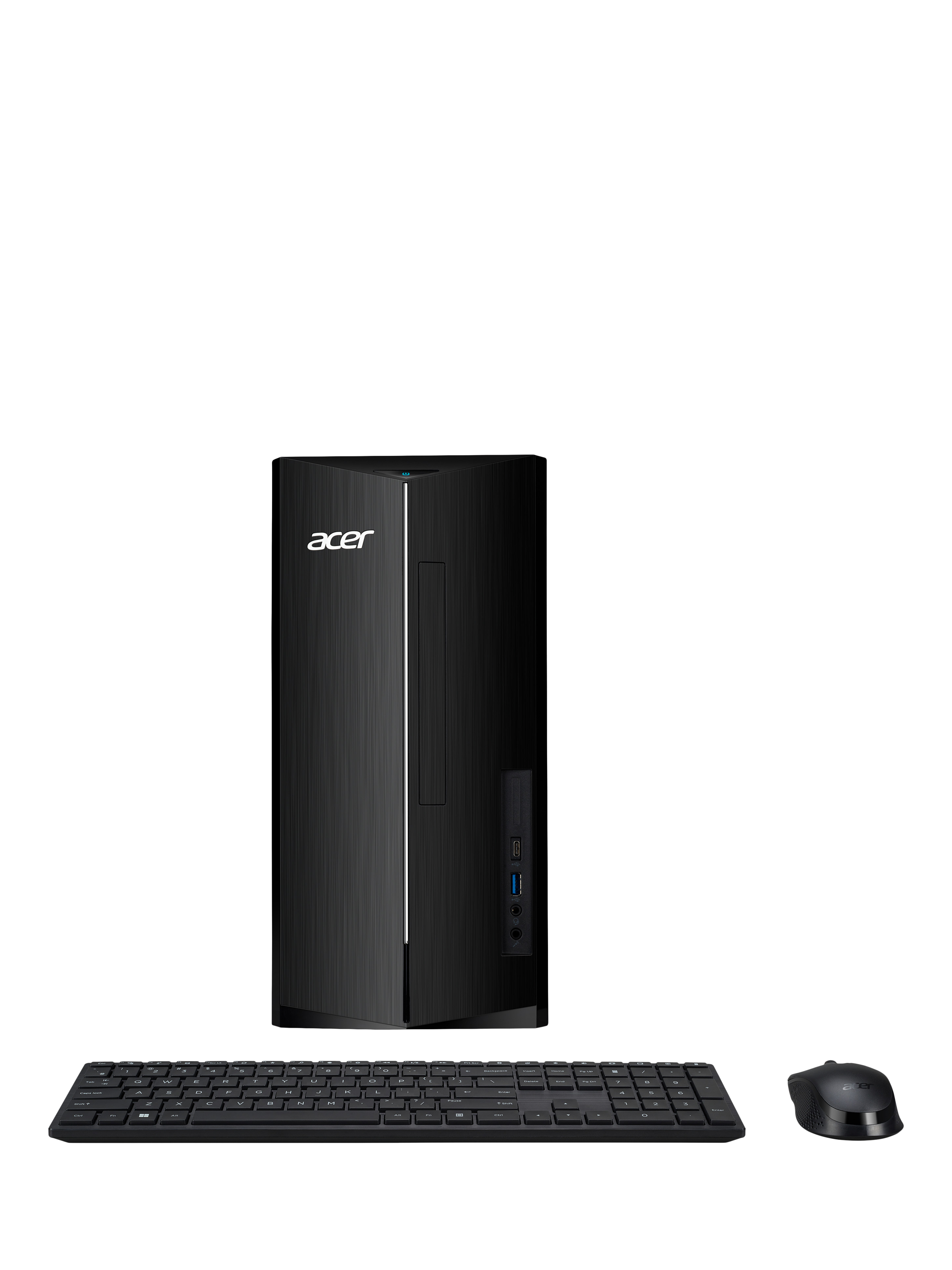 Acer Aspire TC-1785 Desktop PC, Intel Core i7 Processor, 8GB RAM, 512GB SSD, Black