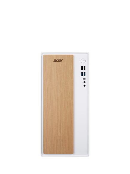 Acer Aspire TC-101 Desktop PC, Intel Core i5 Processor, 8GB RAM, 512GB SSD, White, White
