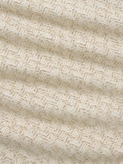 John Lewis Abstract Herringbone Furnishing Fabric - view 2, Natural