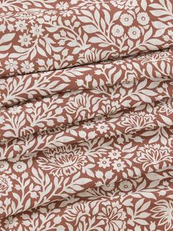 John Lewis Hidcote Print Furnishing Fabric - view 2, Auburn