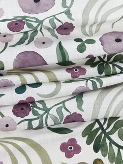 John Lewis x Anine Cecilie Iversen Violet Furnishing Fabric, Multi - view 2, Multi
