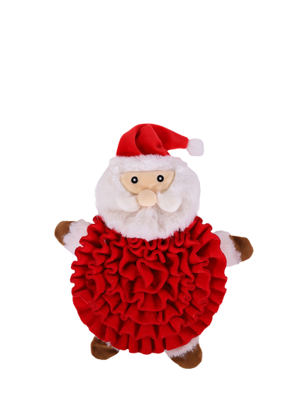 Rosewood Steve Santa Snuffle Mat Christmas Pet Toy, Red, Red