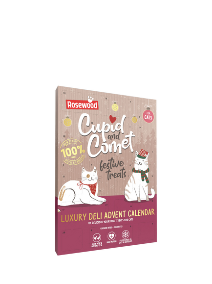 Rosewood Luxury Meat Advent Calendar for Cats, Multi